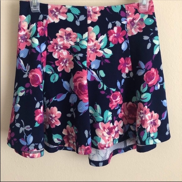 Timing Dresses & Skirts - Floral Skater Skirt